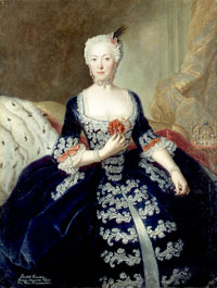 antoine pesne Portrait of Elisabeth Christine von Braunschweig